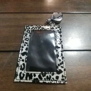 Vera Bradley card/badge holder